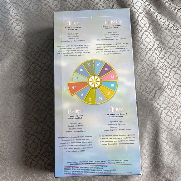 Vintage pink label Barbie collector Aries Barbie - Picture 2 of 5